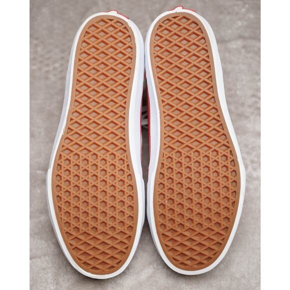 Vans Sk8 Hi Red White Platform Sneakers Skate Womens Size 10 Mens 8.5 NEW - Picture 6 of 16